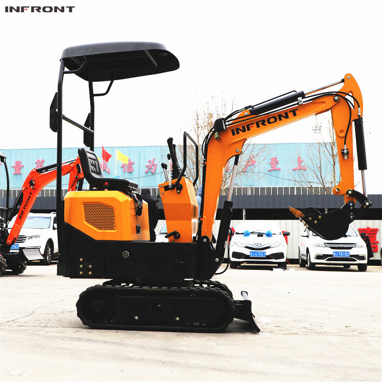 China Factory Mini Crawler Digger Cheap Price Mini Excavator 1 Ton for Sale