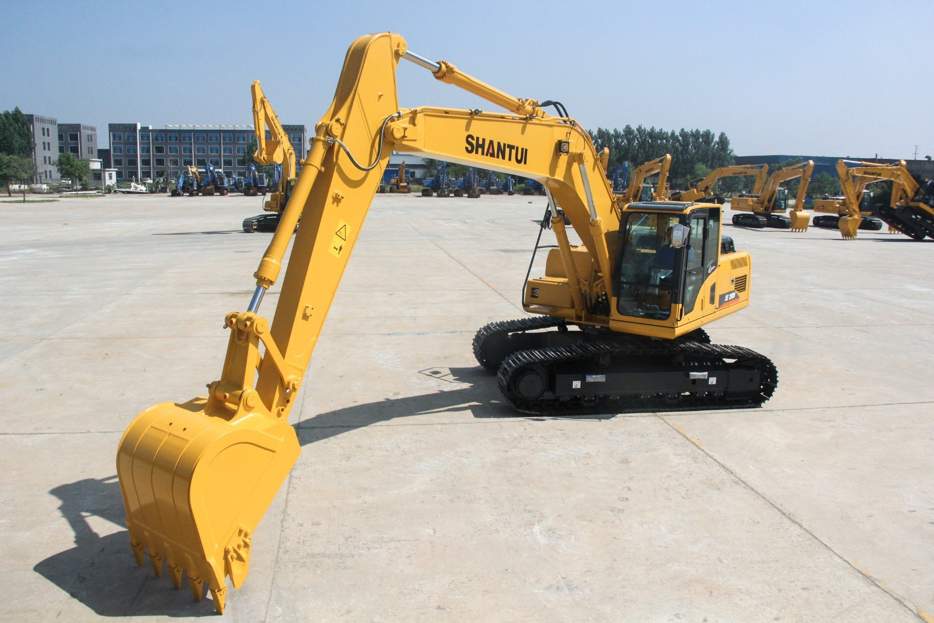 Shantui Cheapest Hydraulic Crawler Excavators 21 Tons Large Digger Excavator