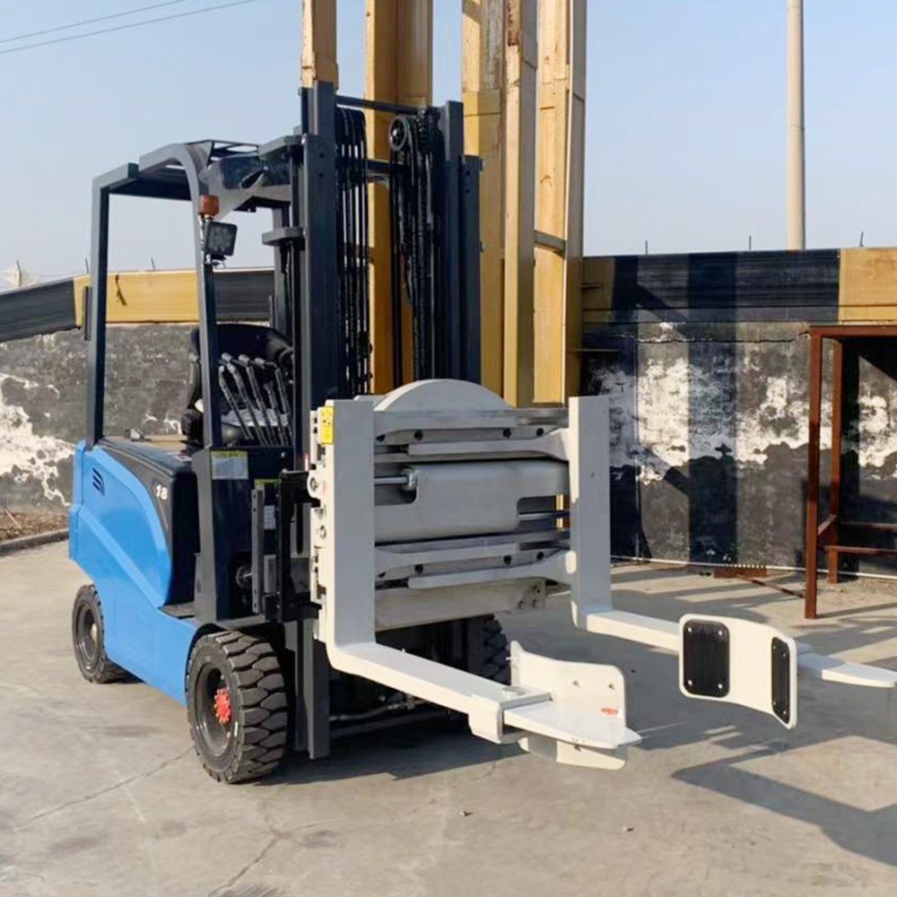 3 Ton 4 Ton Full AC Motor Long Working Hours Battery Opration Electric Forklift with CE Certification