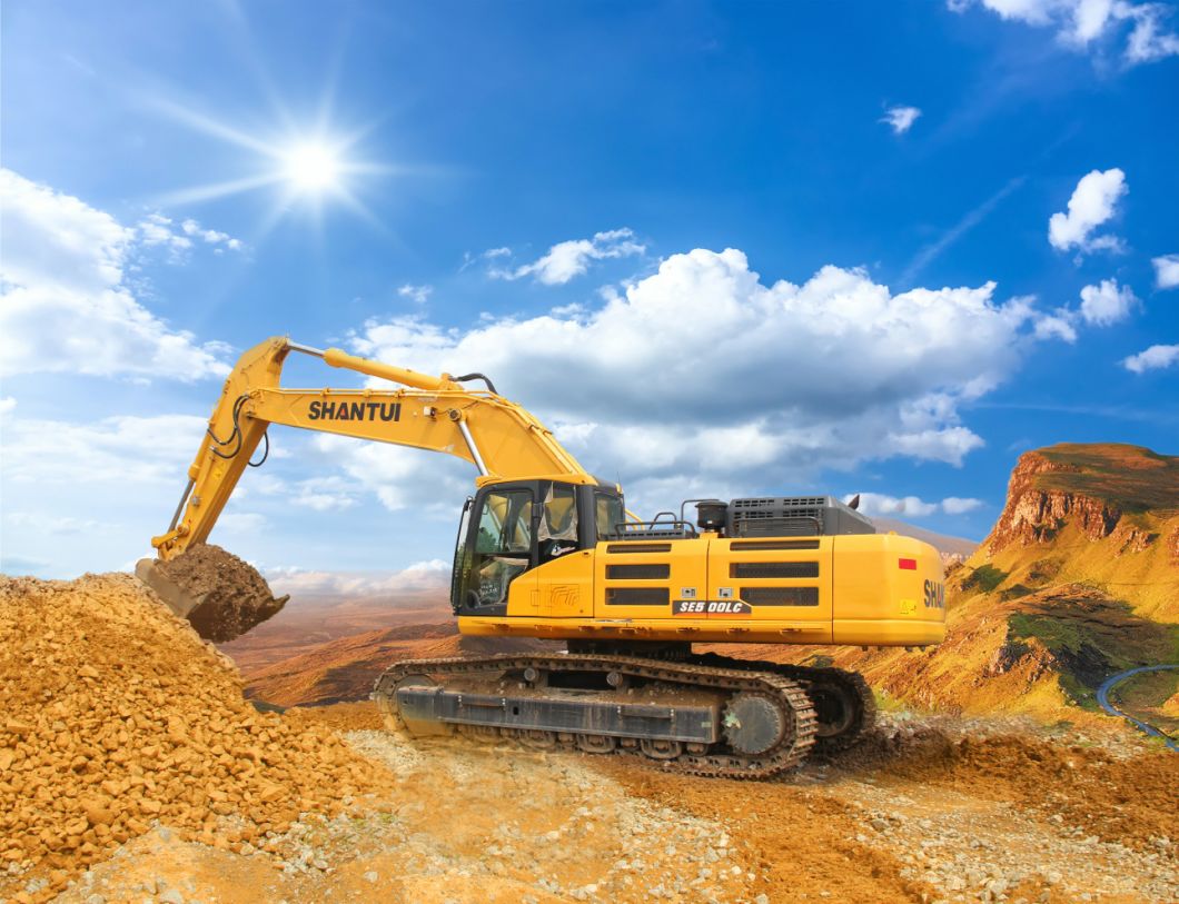 Shantui′s Latest High-End Se135 13.5 Tons Medium Excavator