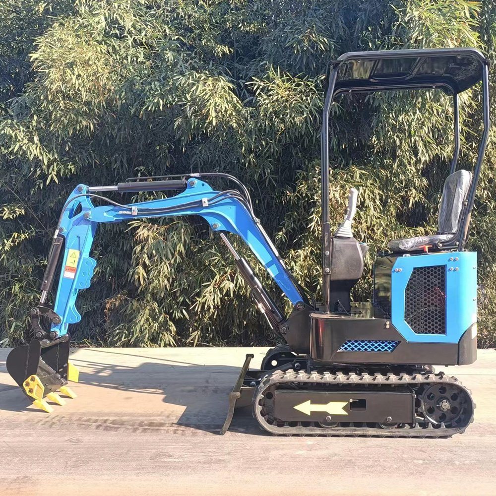 Free Shipping CE EPA Approved Digging Machine 1000kg Support Customize Euro V Engine 1 Ton Mini Excavator