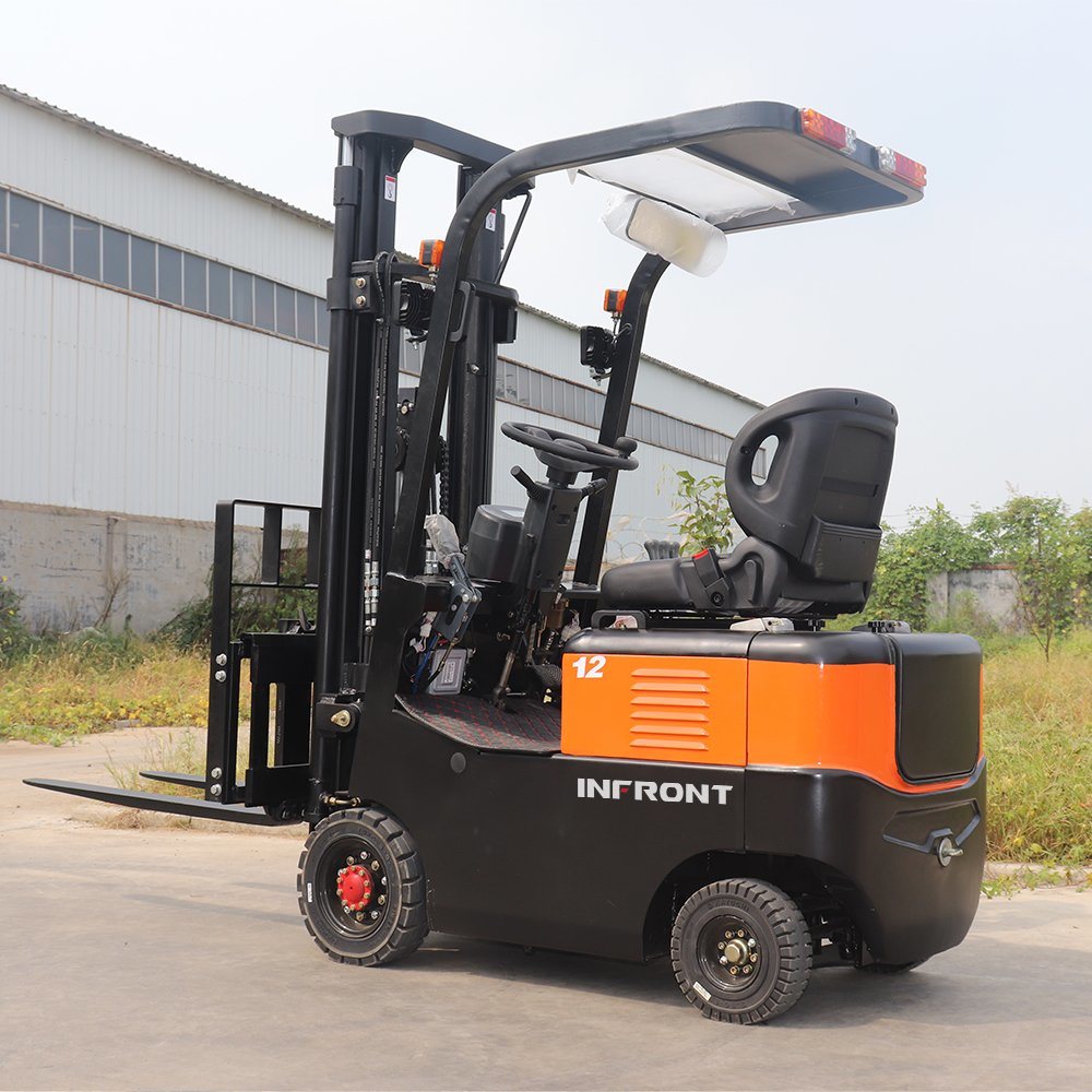 1 Ton 1.5 Tons 2 Ton 2.5 Ton 3 Ton 3.5 Ton 4 Ton Small Battery Electric Forklift with Solid Tyre Lateral Movement