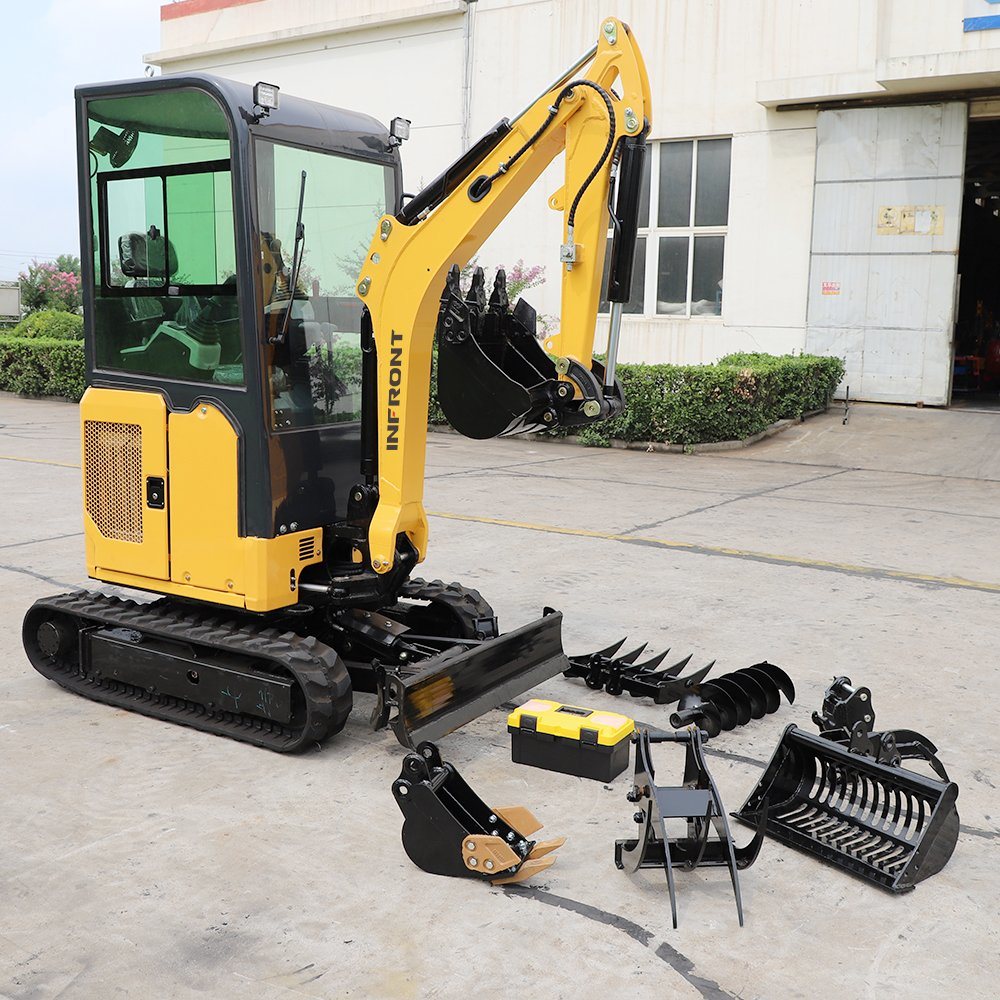 OEM Customization 1 Ton 1.8 Ton 2ton Mini Excavator with EPA CE