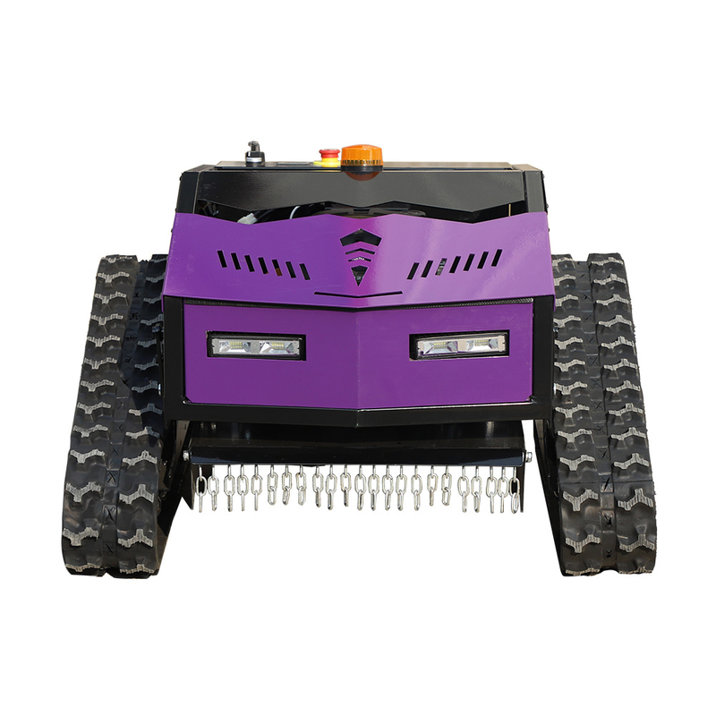 Two Color Lawn Mower RC Gasolene Grass Trimming 500 mm