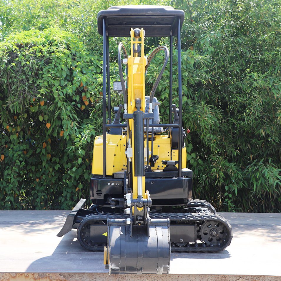 CE EPA Euro 5 Chinese 1.8 Tons Mini Excavator Compact Bagger with Closed Cabin