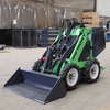 Promotion Small Skid Steer Front End Loader with Bucket Mini Skid Steer Loader Attachment Skidsteer Bagger Mini