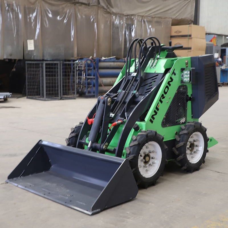 Promotion Small Skid Steer Front End Loader with Bucket Mini Skid Steer Loader Attachment Skidsteer Bagger Mini