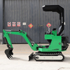 Hydraulic Mini Excavators 1ton Mini Digger Loader Bagger Compact Excavator with Low Prices for CE/EPA/Euro 5 Emission