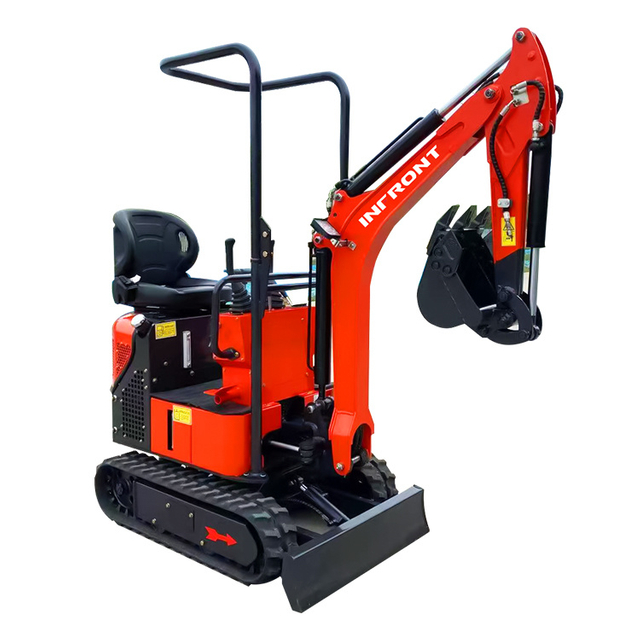 High Quality Multifunction 1 Ton 1.2 Ton Hydraulic Pilot Bagger Digger Mini Excavators for Sale