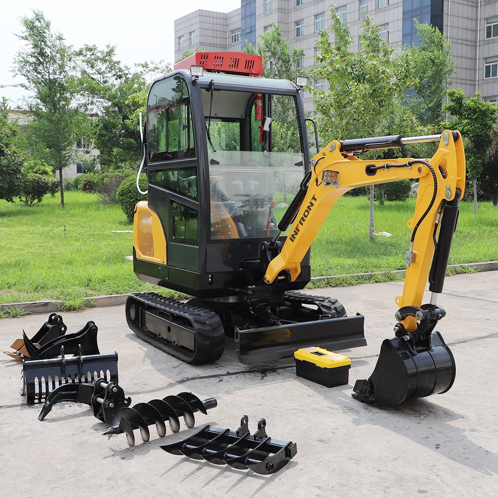 Mini Excavator 1 Ton 2 Ton with Attachments for Sale