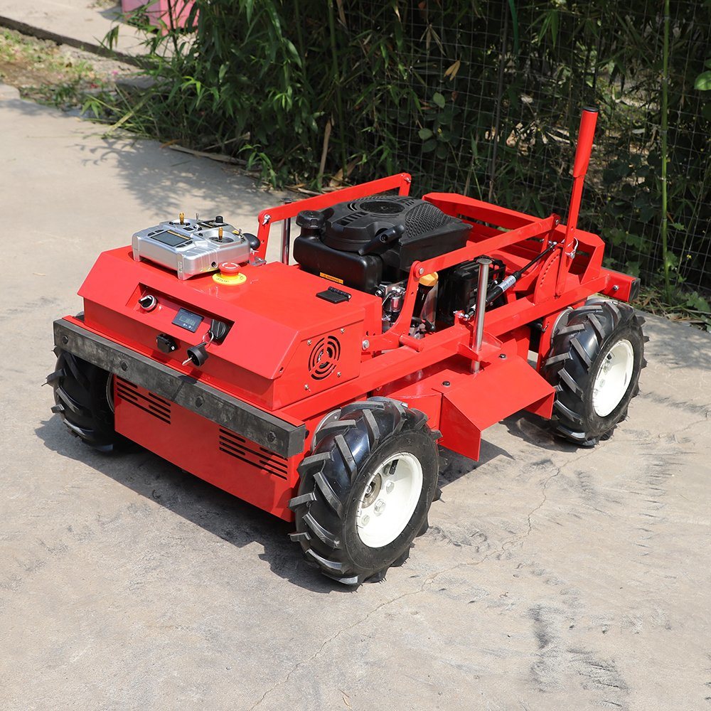 Zero Turn Crawler Self-Walking Robot Remote Control Lawn Mower with CE EPA