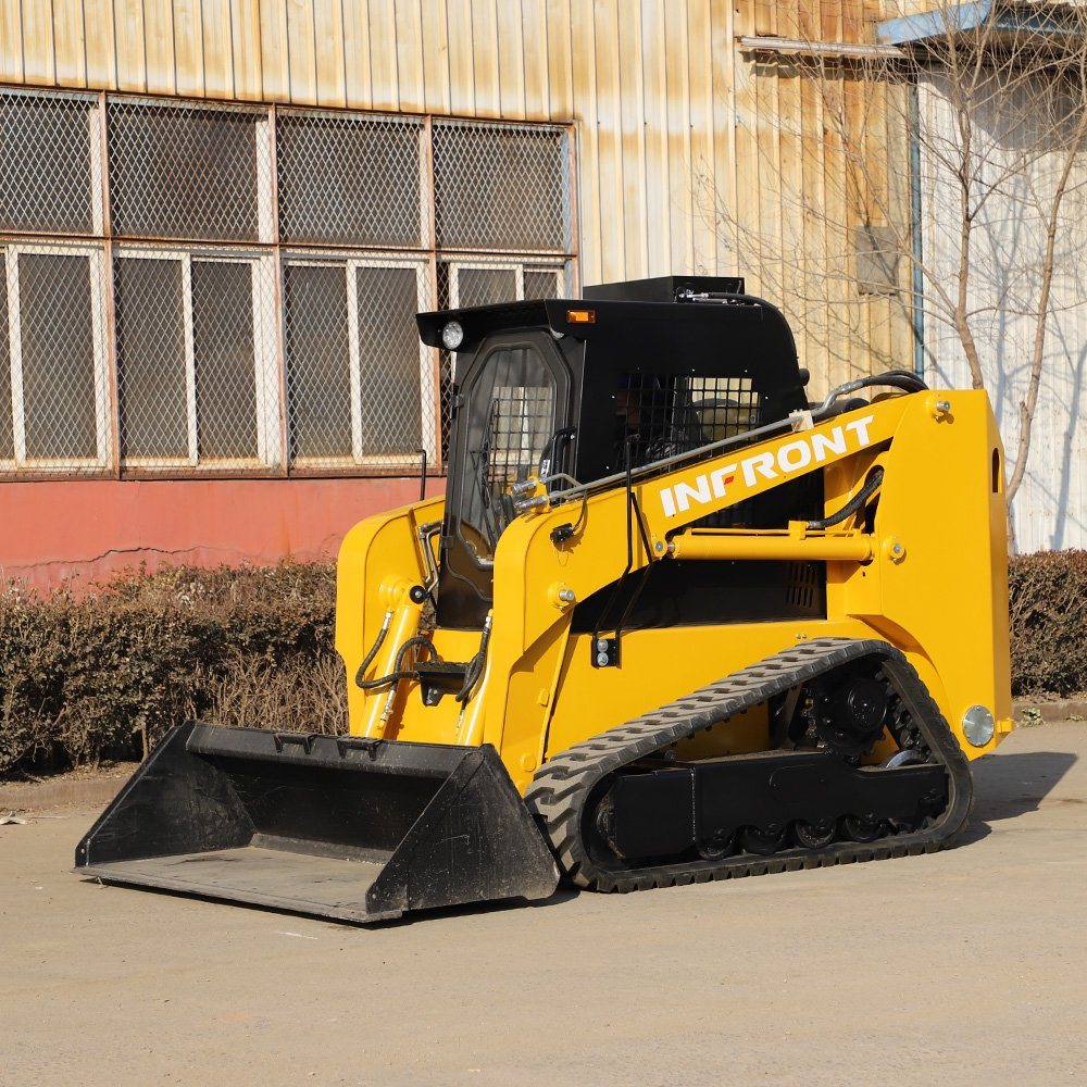 Jining China Machinery Front Loader Famous Brand Mini Skid Steer Loader for Construction with Atchments