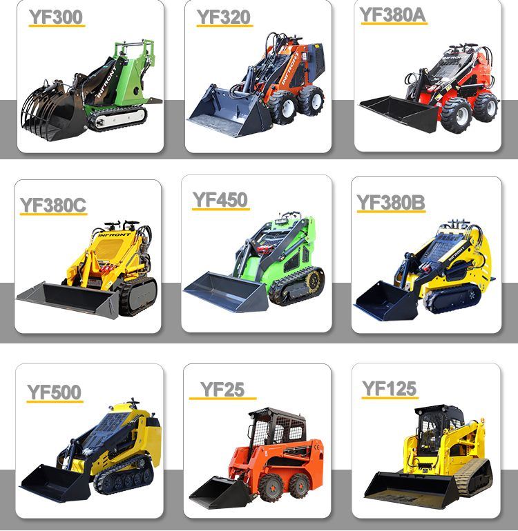 Cheap Mini Skid Steer Loader Best Price Skip Loader for Sale