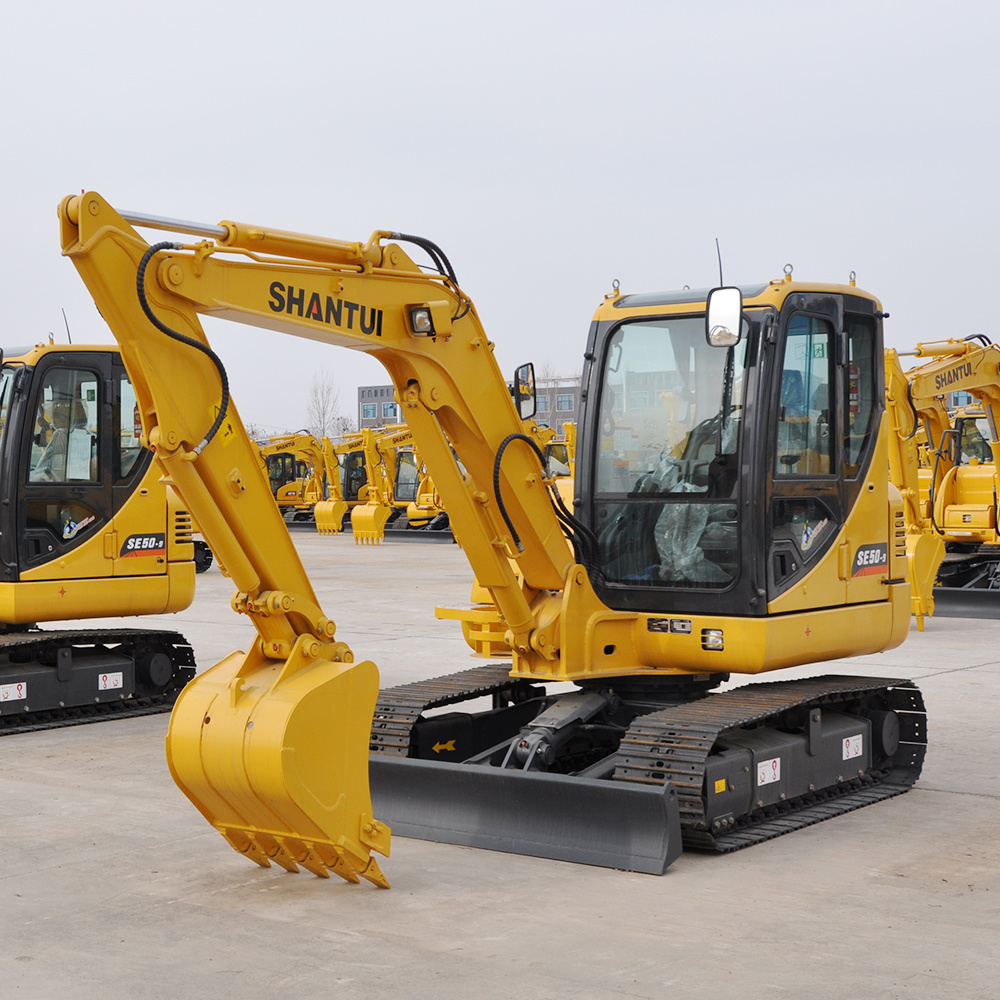 China Shantui Supports OEM 5-Ton Excavators with Accessories
